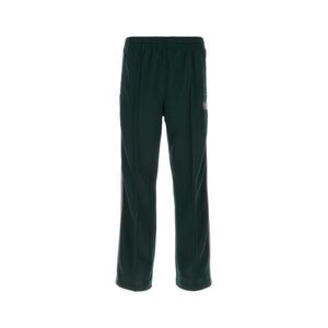 Needles Men Bottle Green Tech Fabric Joggers